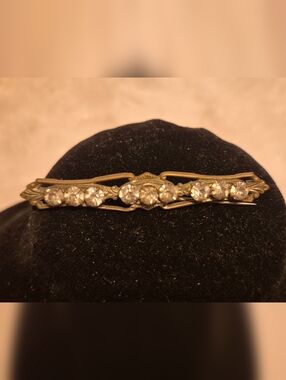 Antique Brooch Tube Closure